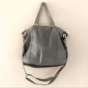 HAMMITT Daniel Lim Satchel Pewter/Black/Gold